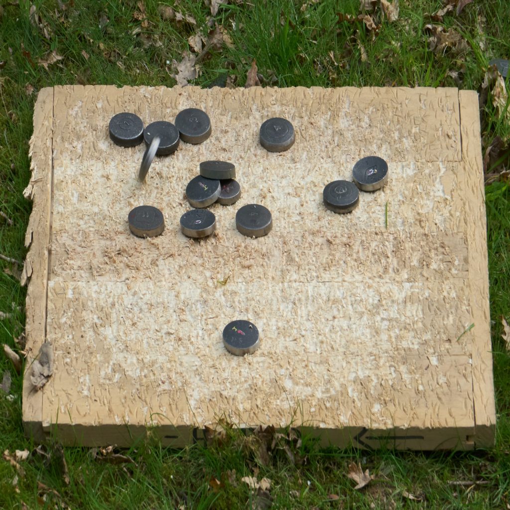 Vieille planche de palet