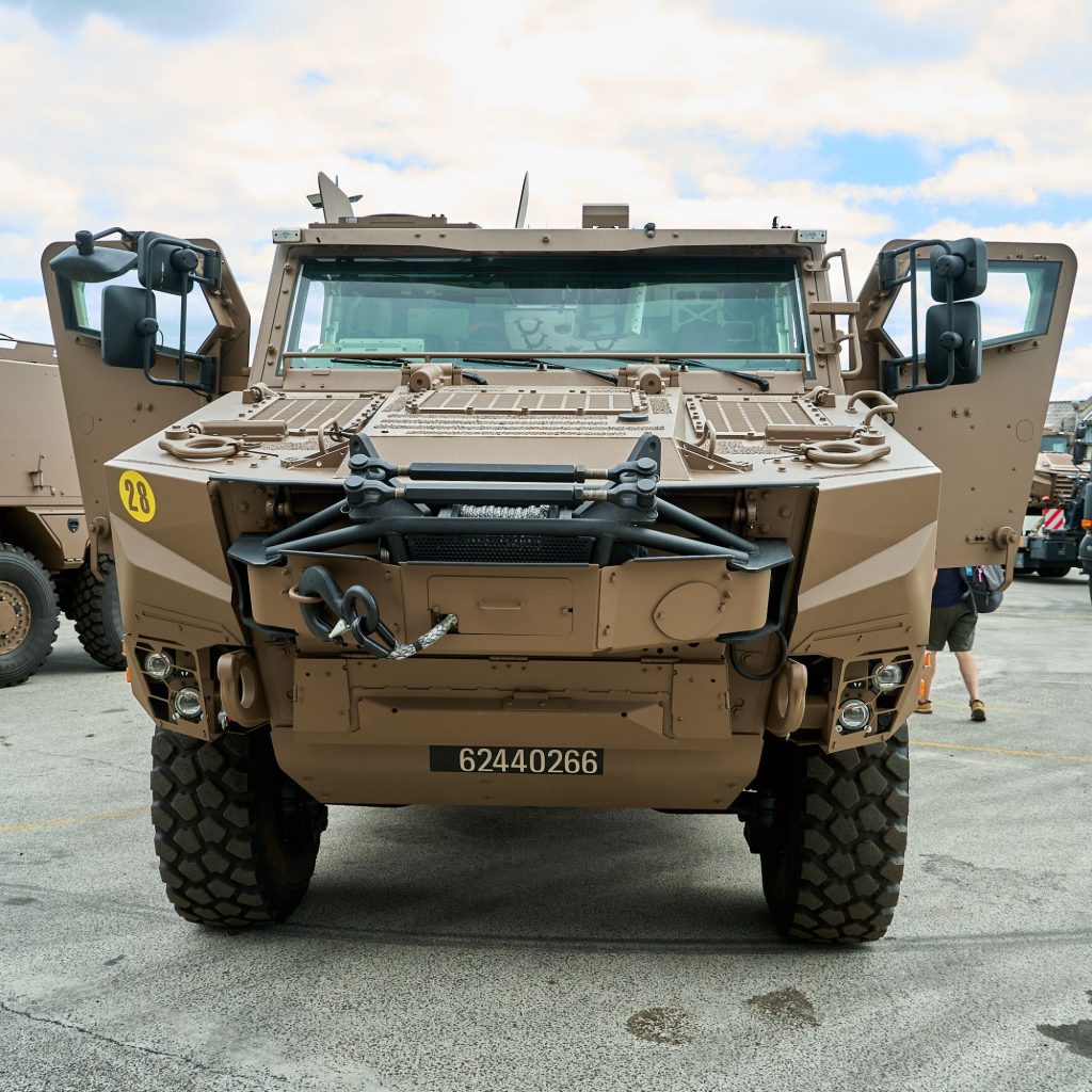 Le non moins impressionnant GRIFFON de l'armée de terre